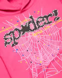 Pink Spider Hoodie XL